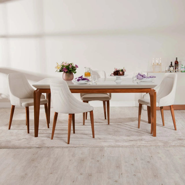 Sala de jantar minimalista e contemporânea; aprenda!