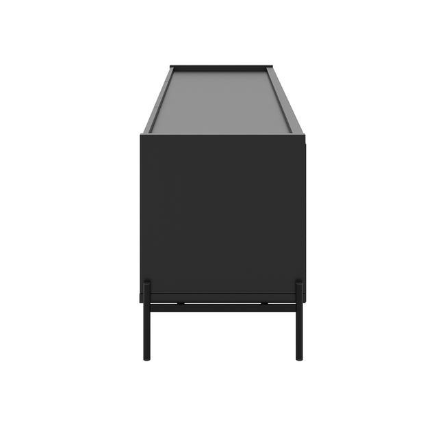 Rack para TVs até 75 Polegadas Jasper 220 cm Canella com Champanhe