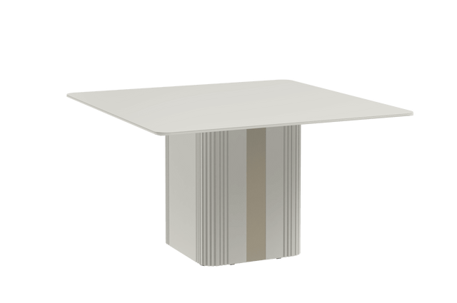 Mesa de Jantar Liege 135 - Off White Fosco