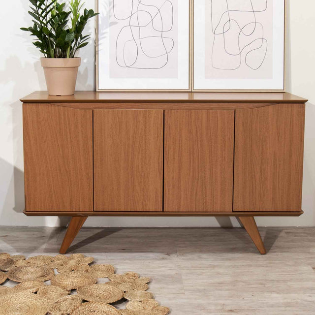 Buffet 4 Portas Olive 135 cm Natural