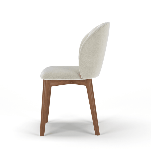 Conjunto c/ 2 Cadeiras de Madeira Alba