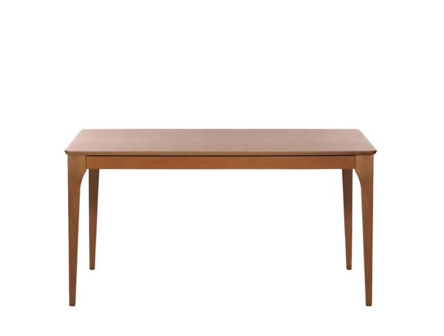 MESA ELLA 1.60 S/ VIDRO CANELLA/ NATURAL
