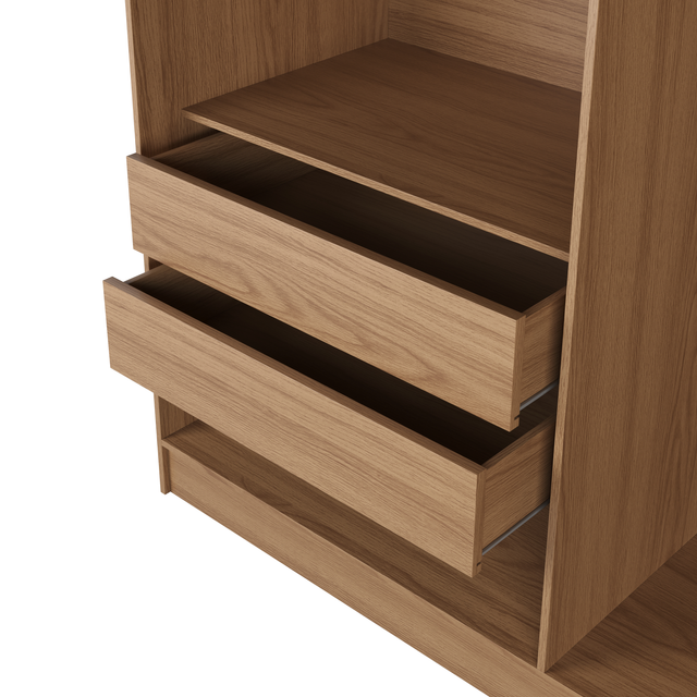 Guarda-Roupa Casal 6 Portas Lazzaro Preto