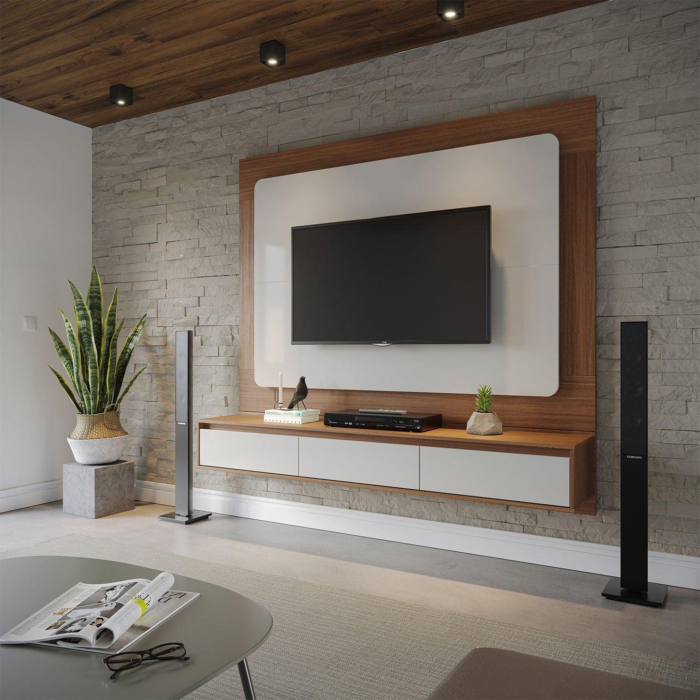 Home para TV Suspenso Oslo 182 cm
