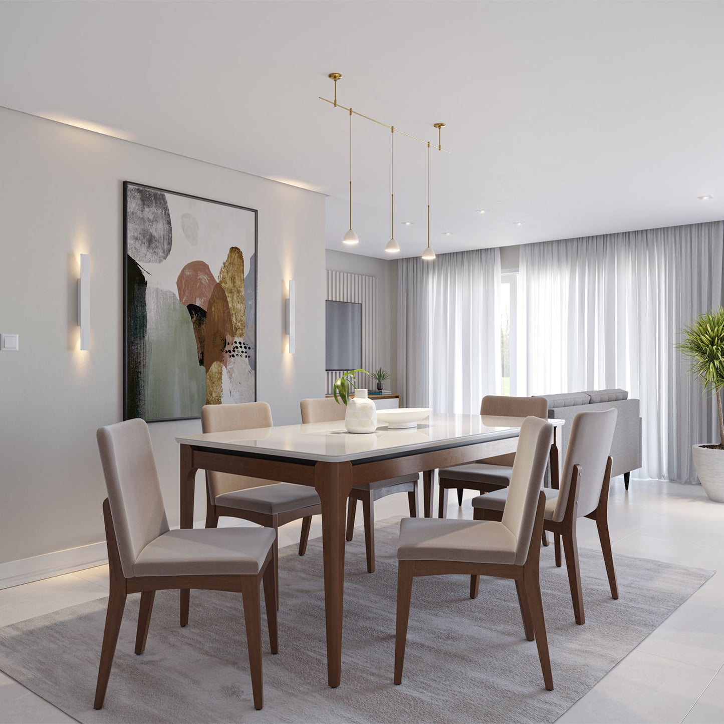 Mesa de Jantar Addar 184 cm
