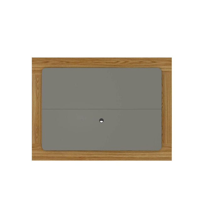 Rack Aspen 3 Portas Freijó com Painel Oslo 2.2 Para TVs 75 Polegadas Grigio