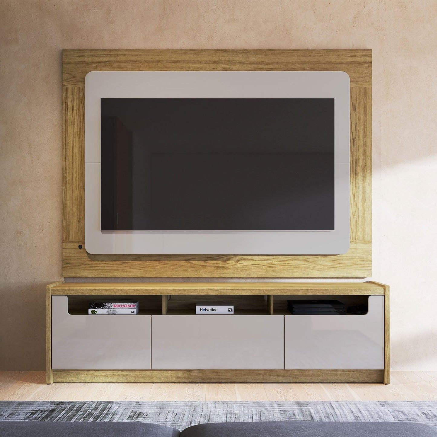 Rack com Painel Oslo 185 cm