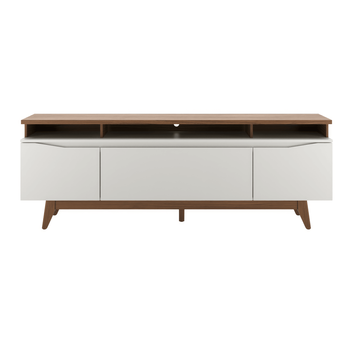 Rack para TVs até 75 Polegadas 3 Portas Flynt ST 185cm Off-White
