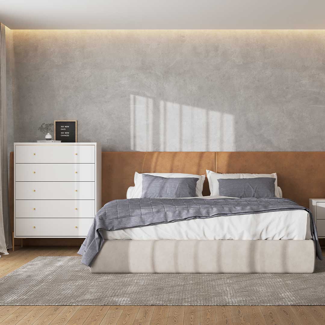 Cômoda Jasper 94 cm com 5 Gavetas