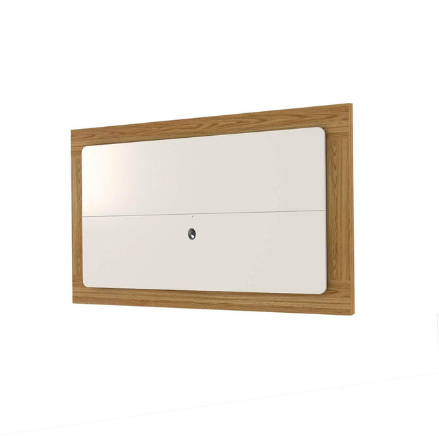 Painel para TVs até 75 Polegadas Oslo 220cm Off White Fosco com Canella