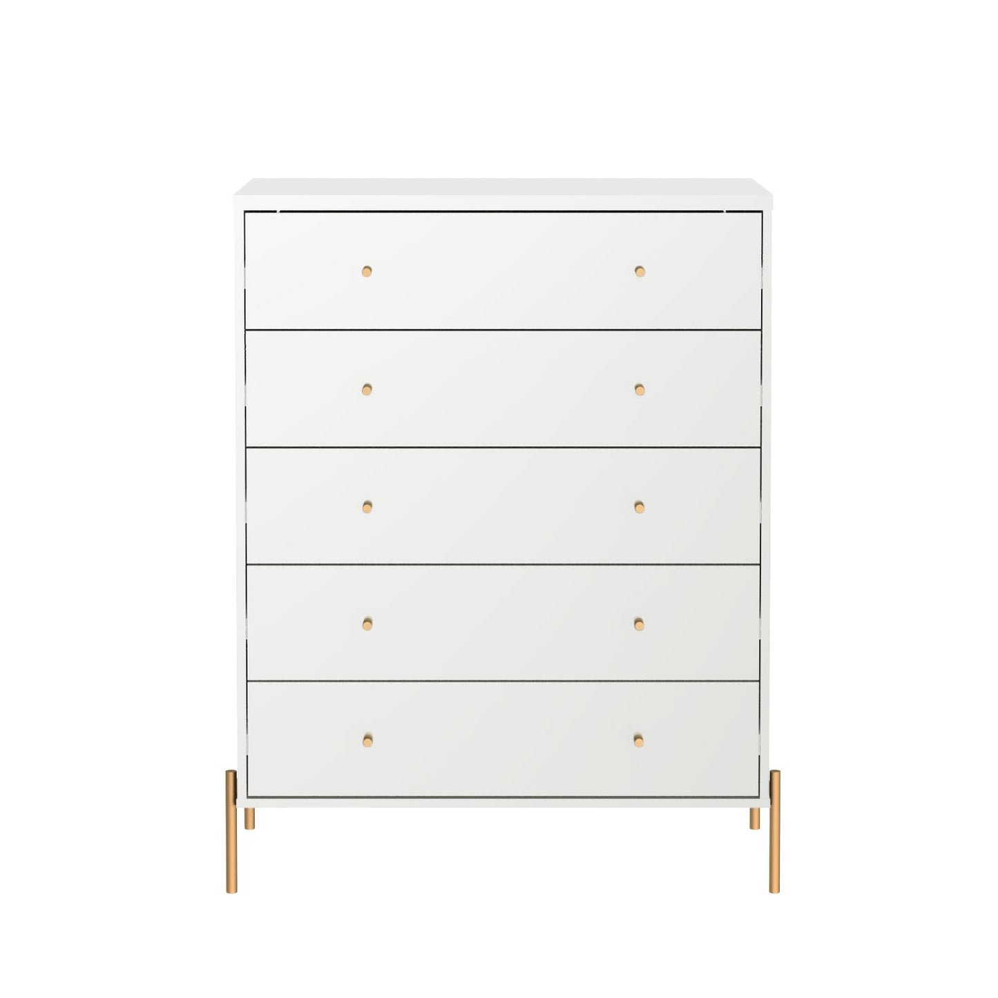 Cômoda Jasper 94 cm com 5 Gavetas