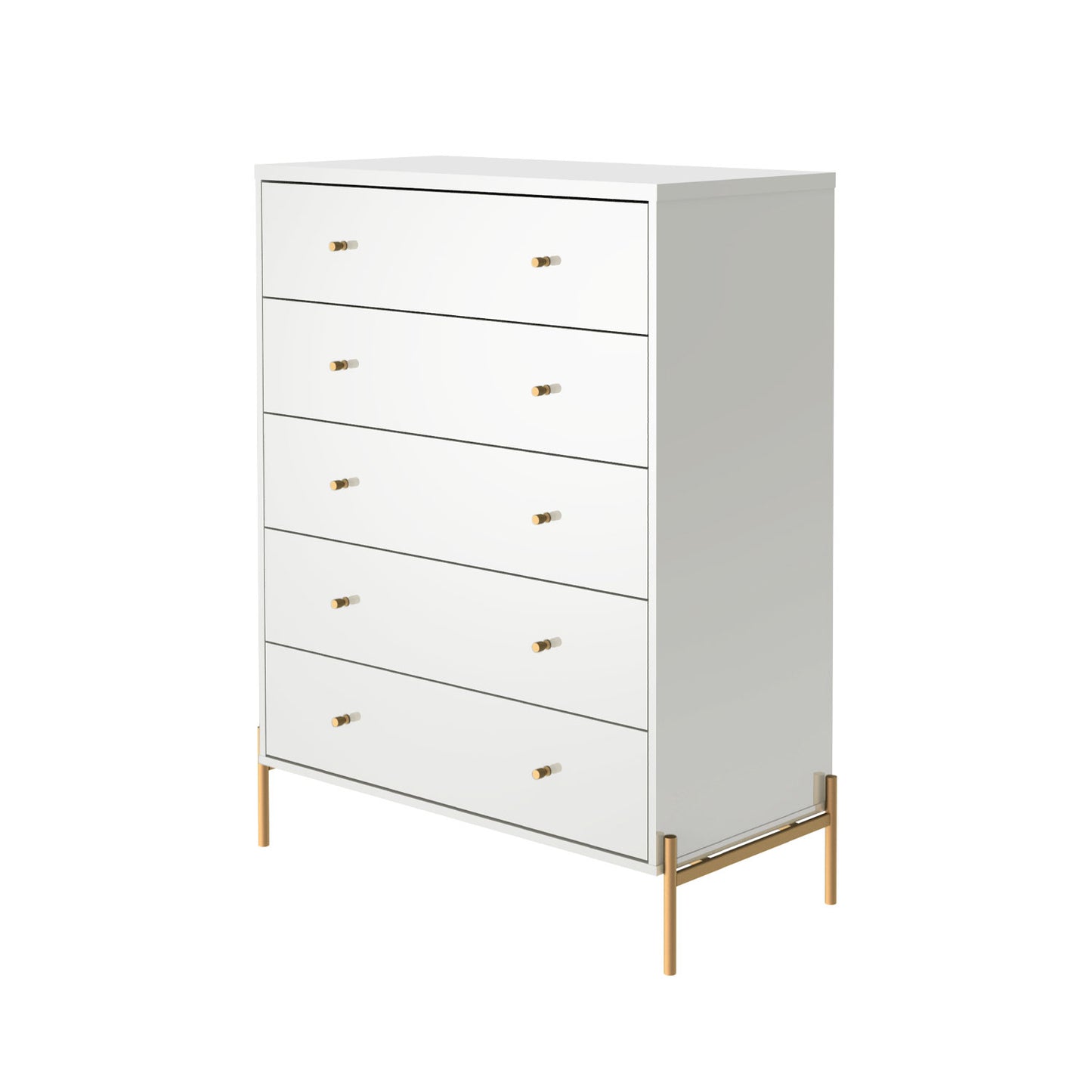 Cômoda Jasper 94 cm com 5 Gavetas
