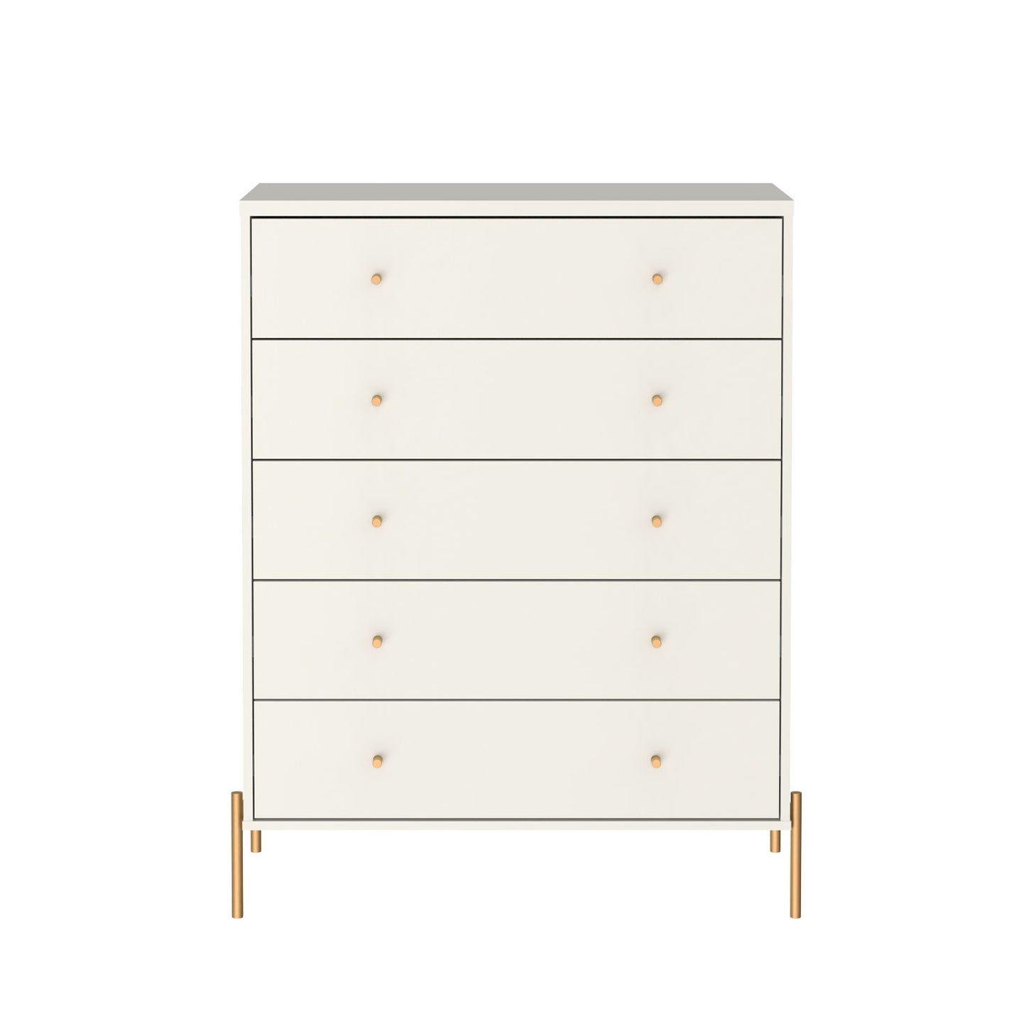 Cômoda Jasper 94 cm com 5 Gavetas