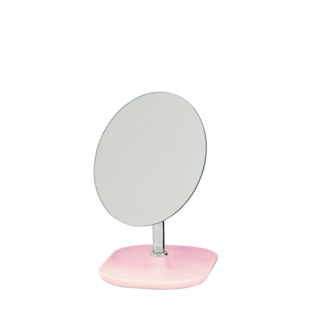 Espelho de Mesa Rory Rosa 19 cm