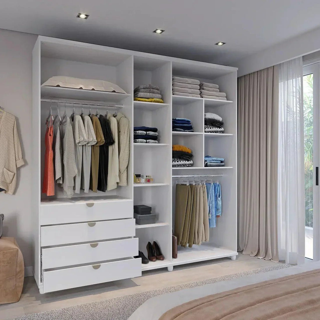 Qual guarda-roupa é melhor: MDF ou MDP? - Província