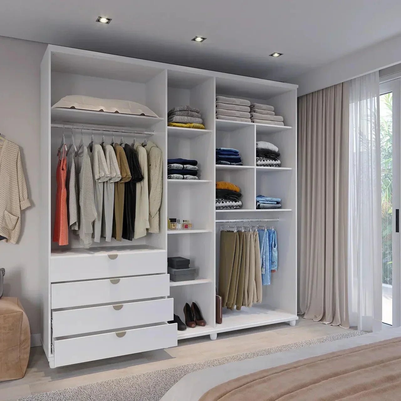 Qual guarda-roupa é melhor: MDF ou MDP? - Província