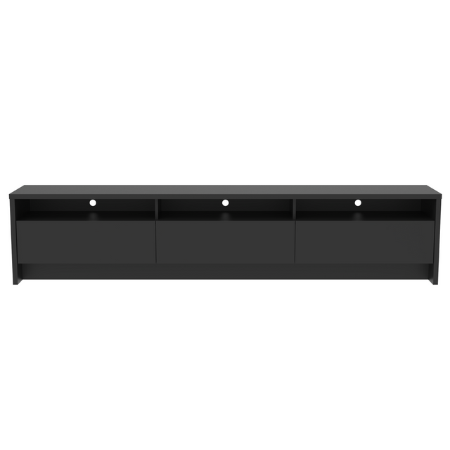 Rack Aspen 219cm 3 Portas para TV até 75 Polegadas Freijó