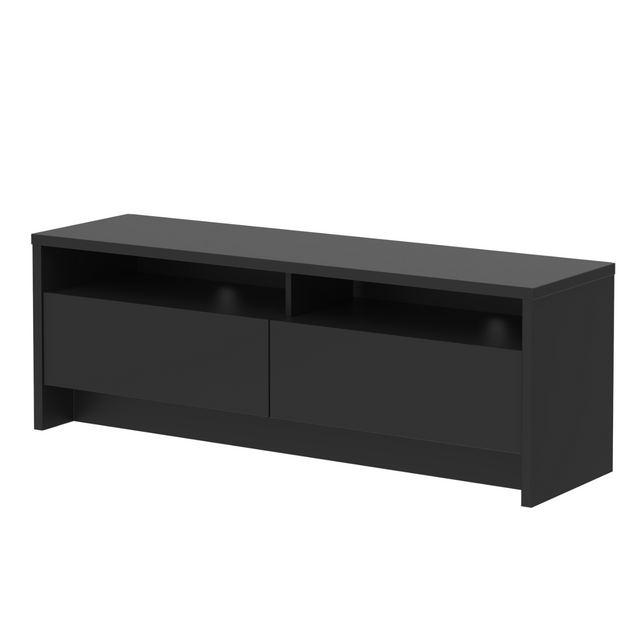 Rack para TV 50 Polegadas 2 Portas 135cm Aspen - Preto