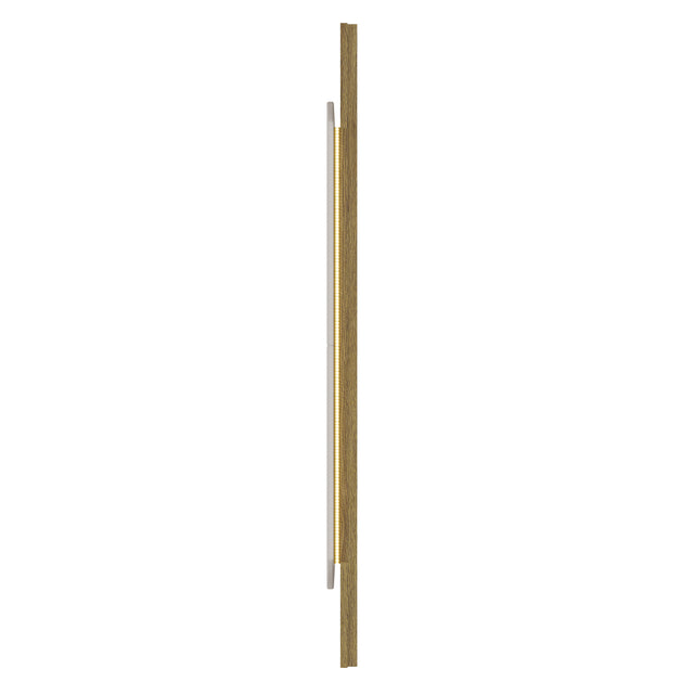 Painel para TVs até 75 Polegadas Oslo 182cm Off White Gloss com Freijó