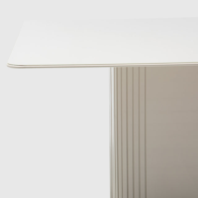 Mesa de Jantar Liege 135 - Off White Fosco / Outlet