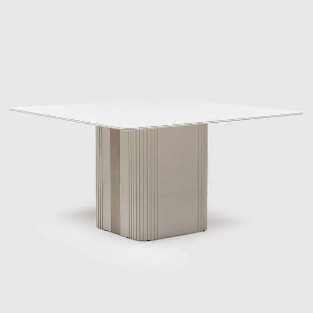 Mesa de Jantar Liege 135 - Off White Fosco / Outlet