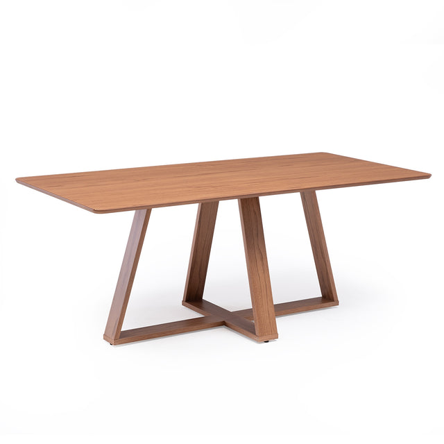 Mesa de Jantar Avena Retangular 180cm Sem Vidro Canella