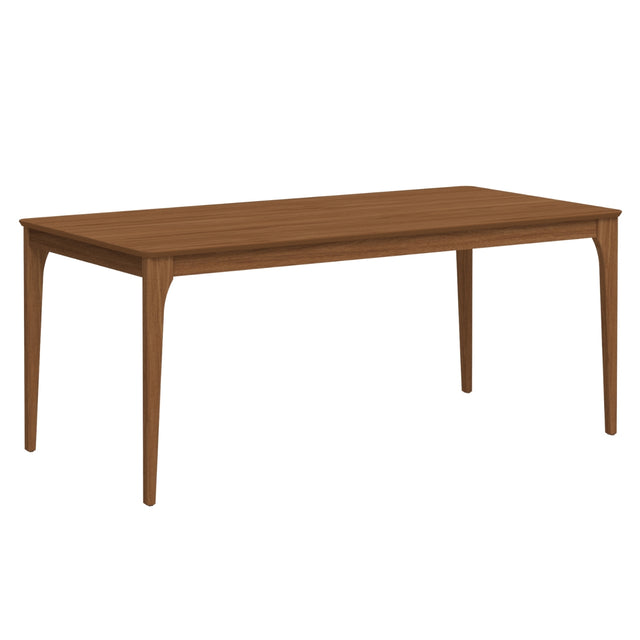 Mesa de Jantar Ella Retangular 180cm 6 Lugares Natural com Canella