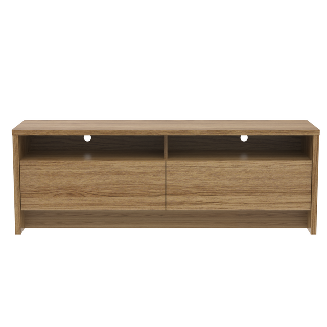Rack Aspen 135cm 3 Portas para TV até 50 Polegadas Freijó