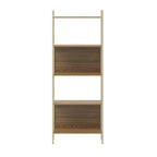 Estante Voss 75 cm - Freijó c/ Champanhe