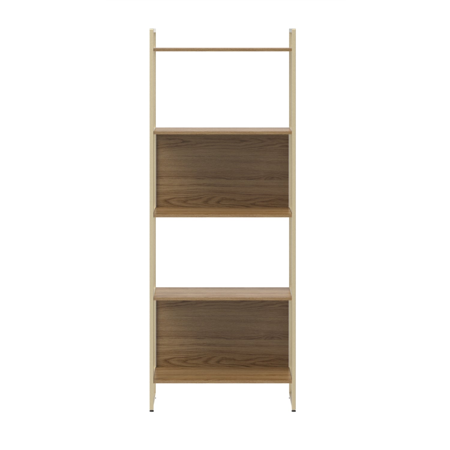 Estante Voss 75 cm - Freijó c/ Champanhe