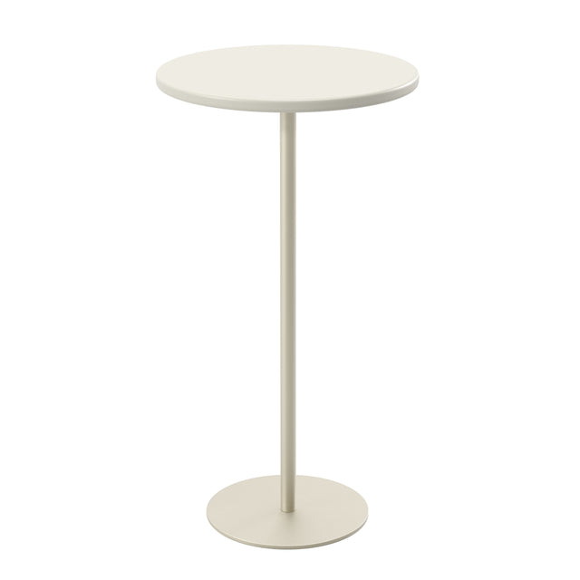 Kit 2 Mesas Laterais Decorativas Orb Off White com Champanhe