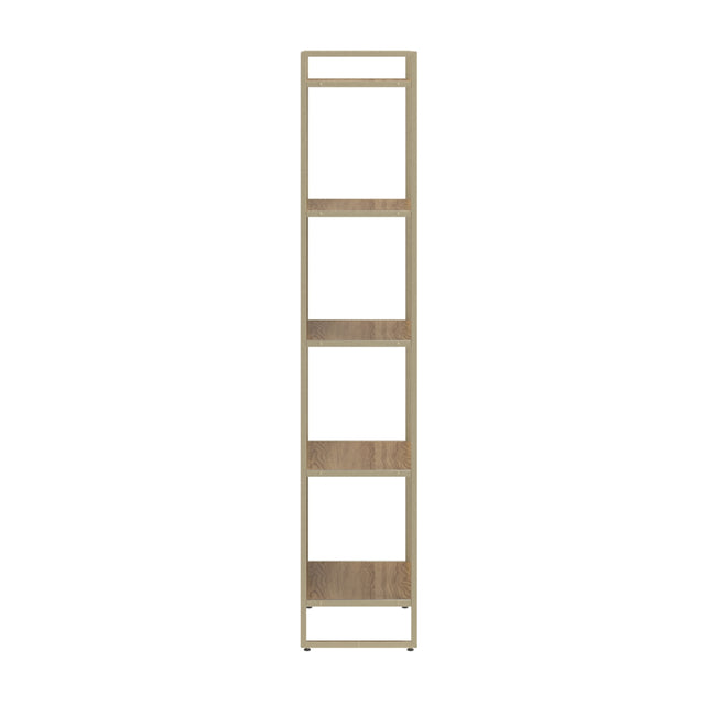 Estante Voss 75 cm - Freijó c/ Champanhe
