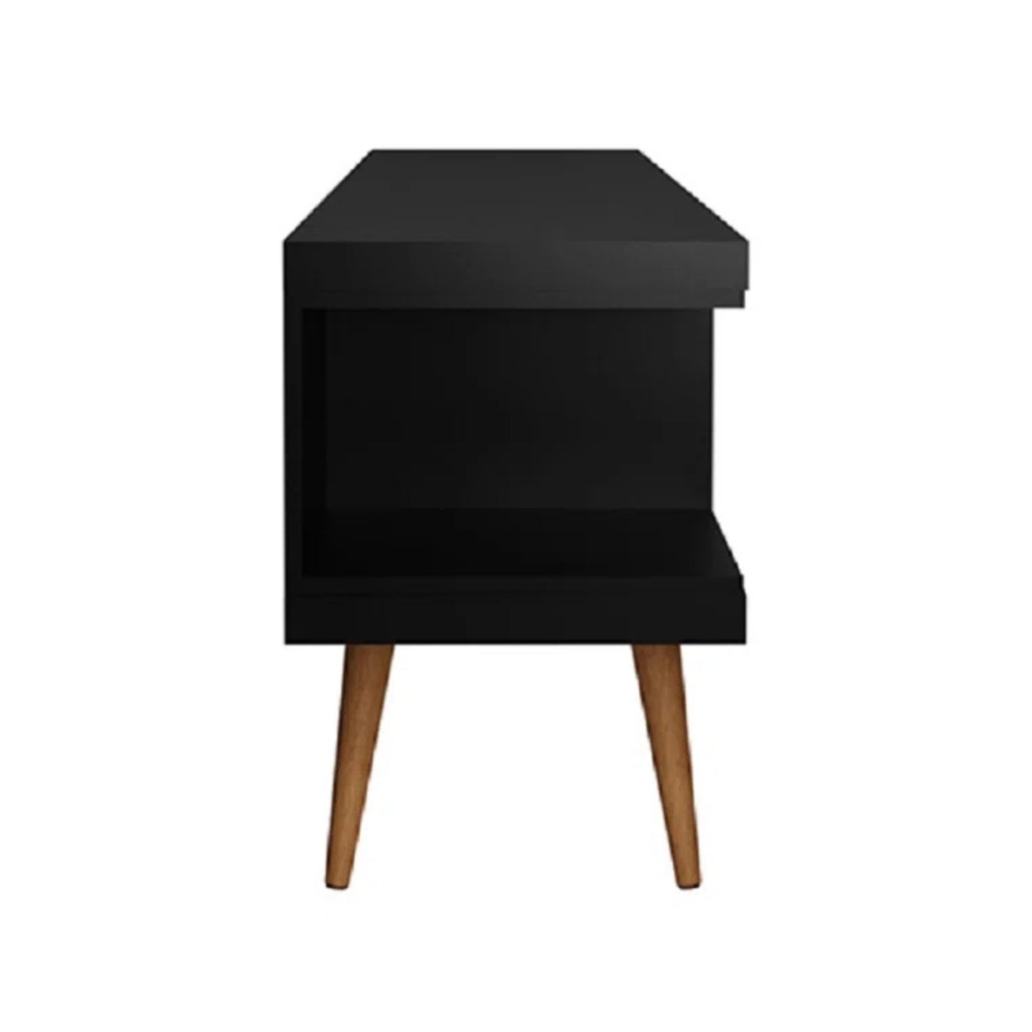 Rack para TV até 55 Polegadas Utopia Preto Fosco – 135 cm