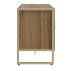 Rack para TVs até 50 Polegadas Voss 146 cm Freijó com Champanhe