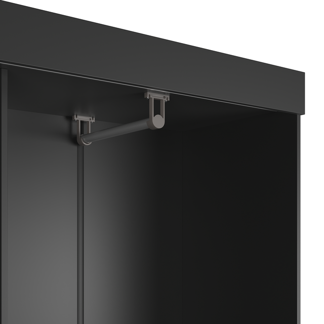 Guarda Roupa Solteiro 2 Portas de Correr Orazio 135cm Branco