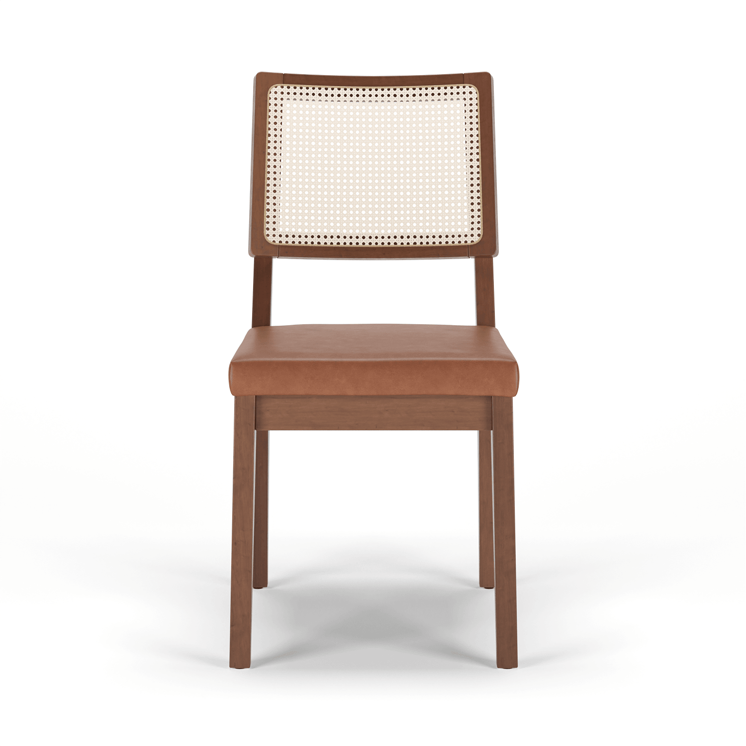 Cadeira de Madeira Saga Linho Bege