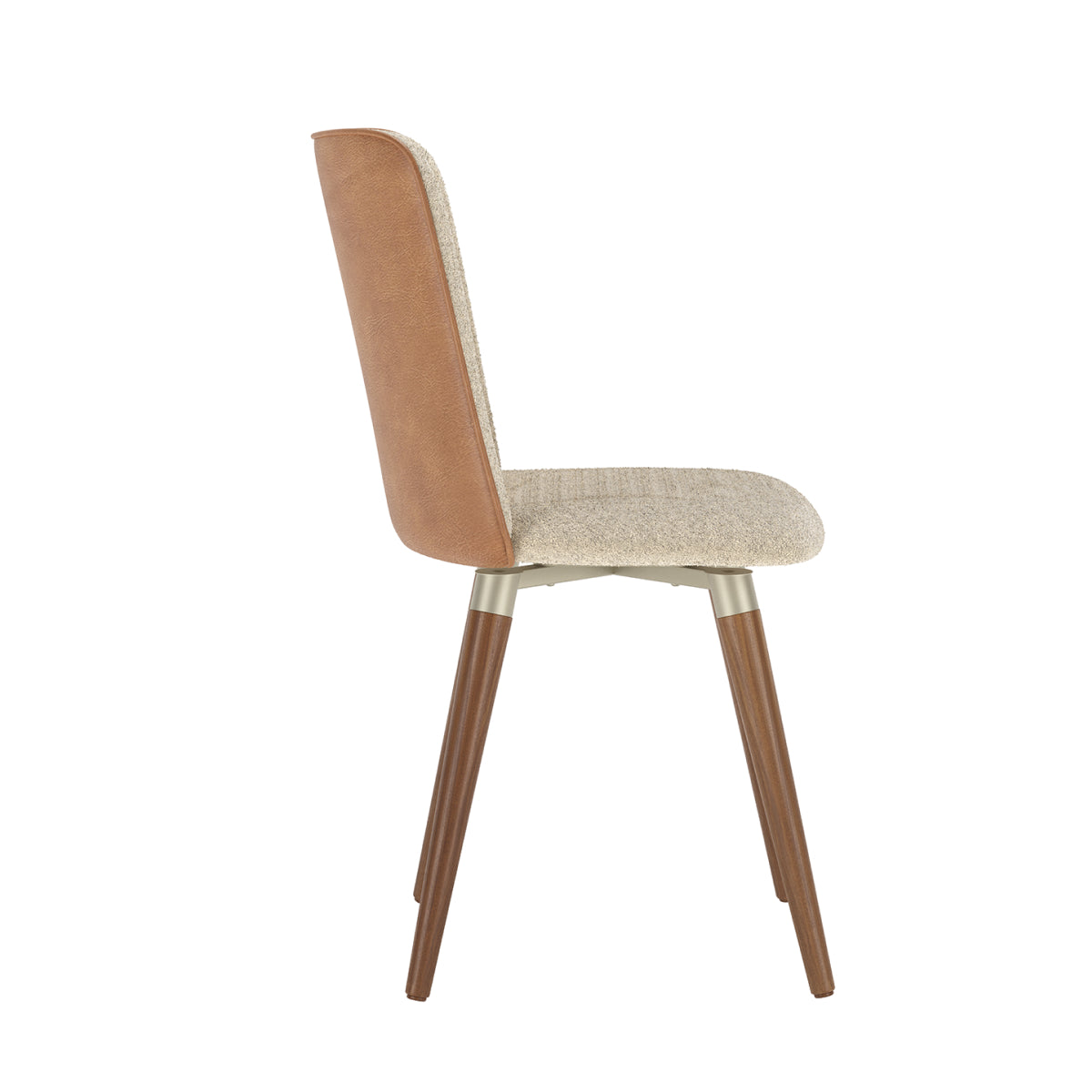 Conjunto de 4 Cadeiras de Madeira Maciça Dakota