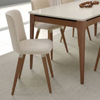 Conjunto de 4 Cadeiras de Madeira Maciça Dakota