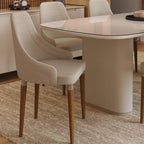 Conjunto de 4 Cadeiras de Madeira Maciça Evelyn