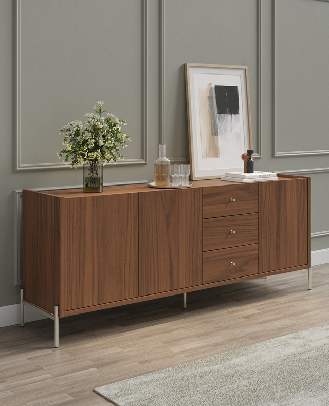 Buffet Jasper 185 cm - Canella c/ Champanhe