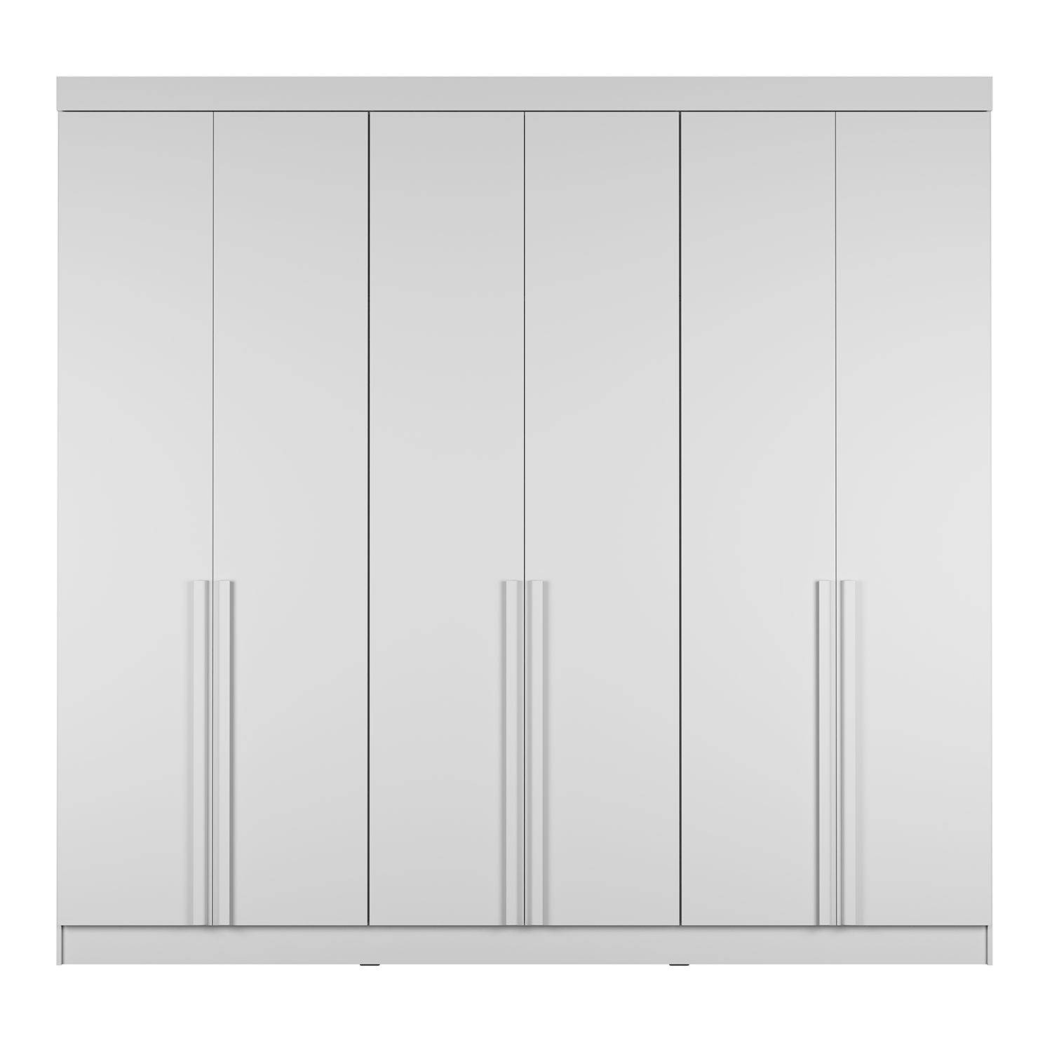 Guarda-Roupa Casal 6 Portas 4 Gavetas Lazzaro 231cm Carvalho