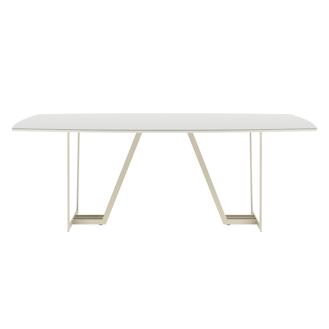 Mesa de Jantar Albany c/ Vidro - 219 cm