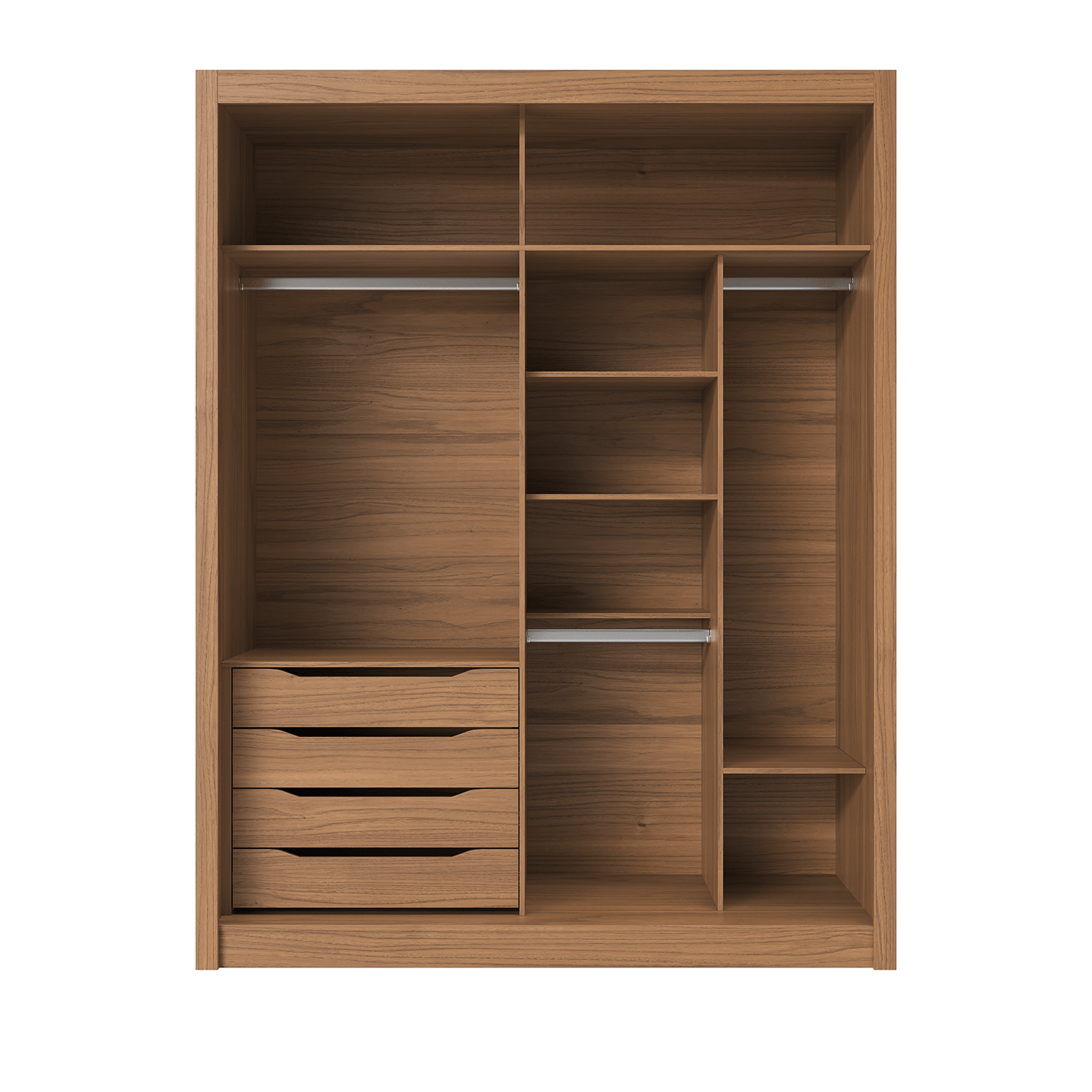 Guarda-Roupa 100% MDF Montclair 2 Portas de Correr - 186 cm