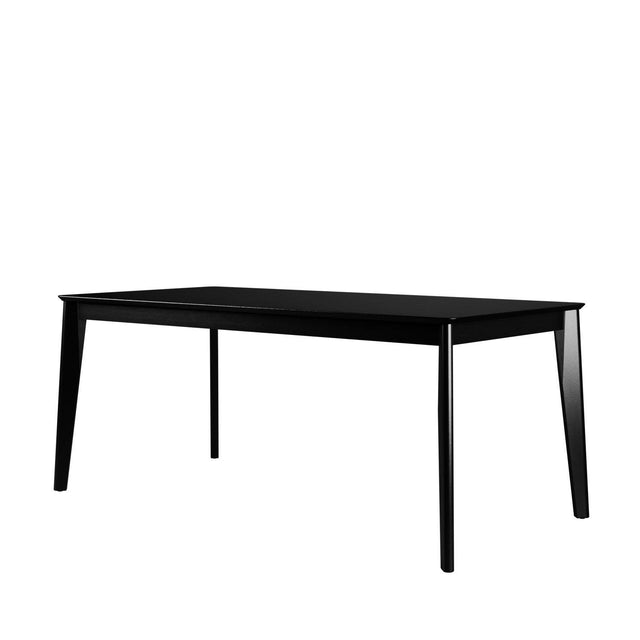 Mesa de Jantar Olive 135 cm - Preto Fosco / Outlet