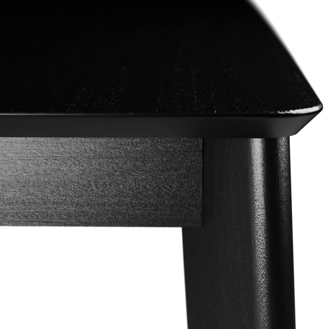 Mesa de Jantar Olive 135 cm - Preto Fosco / Outlet