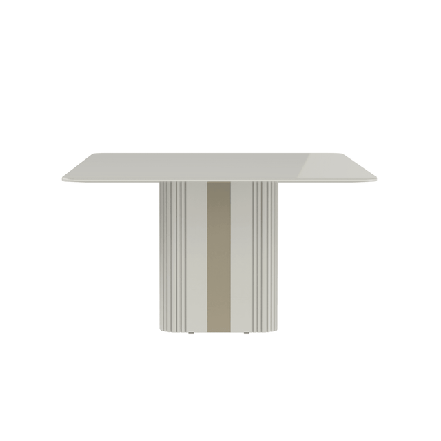 Mesa de Jantar Liege 135 - Off White Fosco
