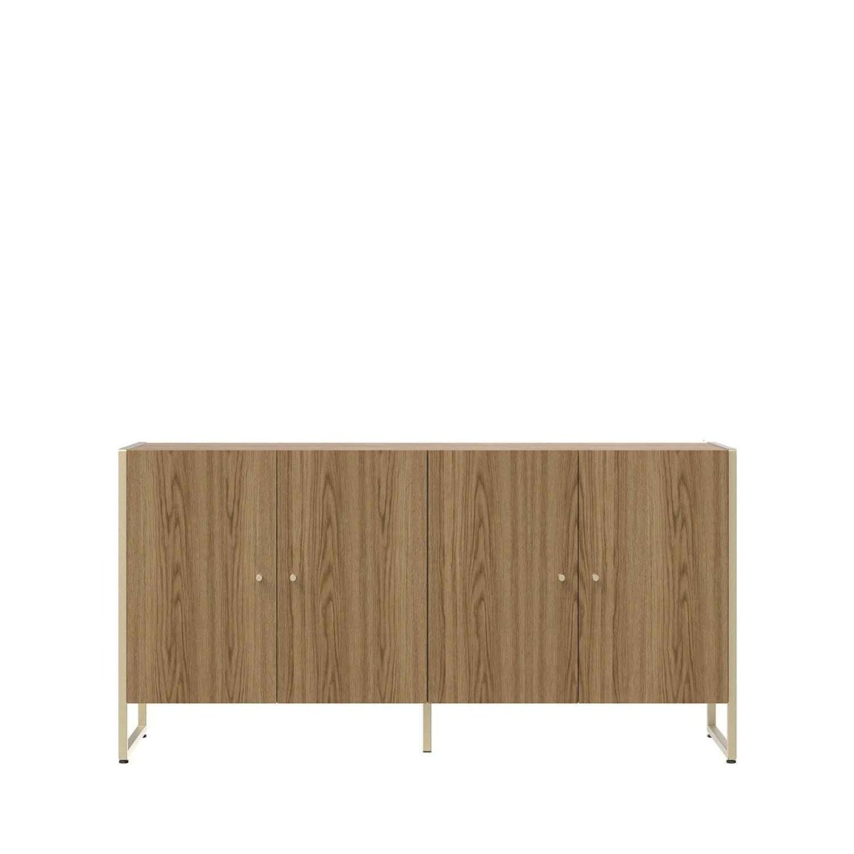 Balcão Voss 146 cm - Freijó c/ Champanhe - Província - Buffet