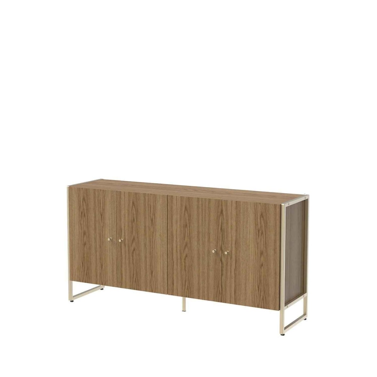 Balcão Voss 146 cm - Freijó c/ Champanhe - Província - Buffet