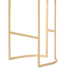 Banqueta Alta de Aço Beverly Dourado e Stone - Província - Banquetas