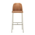 Banqueta Alta de Aço Lucille - Champanhe - Província - Banquetas